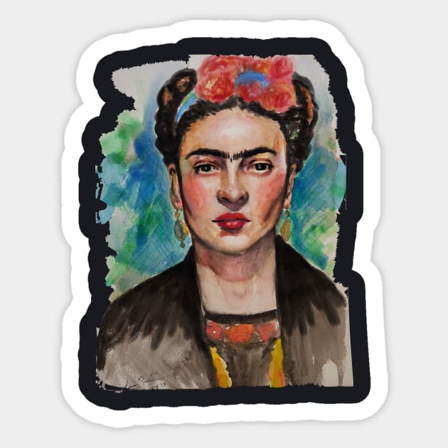 Frida Sticker by Soderblom22